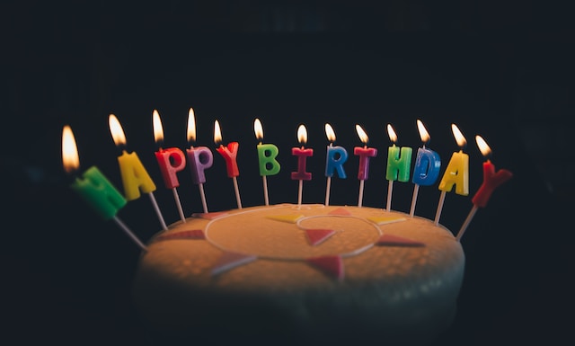 birthday cake wishes